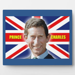 HRH Prince Charles - Patiotic! Plaque