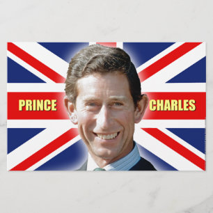HRH Prince Charles - Patriotic! Stationery
