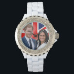 HRH Prince Harry and Meghan Markle Royal Wedding Watch<br><div class="desc">HRH Prince Harry and Meghan Markle Royal Wedding at Windsor Castle 19th May 2018. Highly collectable Royal Wedding Souvenir. Professional Photo. 
 Imported from the original camera file to guarantee finest image quality on your products.. Copyright © Anwar Hussein 2018 all rights reserved.</div>