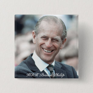 HRH Prince Philip 1983 15 Cm Square Badge