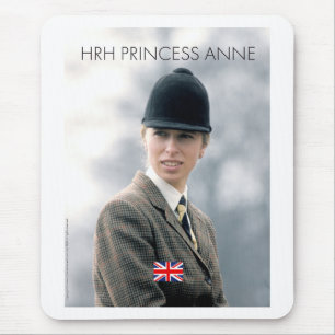 HRH Princess Anne 1973 Mouse Mat