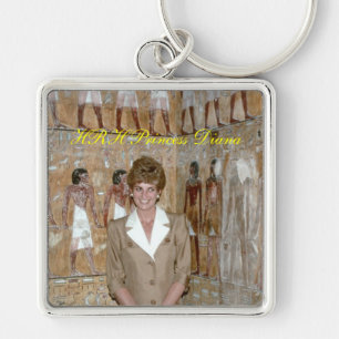 HRH Princess Diana Egypt 1992 Key Ring