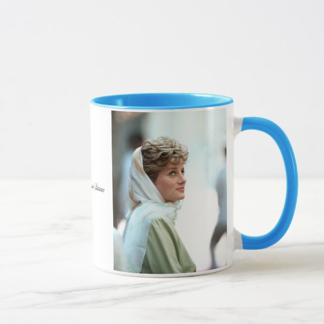 HRH Princess Diana Egypt 1992 Mug (Right)