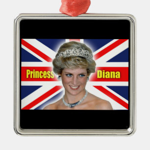 HRH Princess Diana Stunning! Metal Tree Decoration