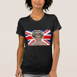 HRH Princess Diana Union Jack T-Shirt
