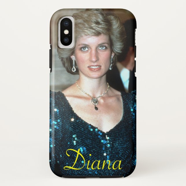 HRH Princess Diana Vienna 1986 Case-Mate iPhone Case (Back)