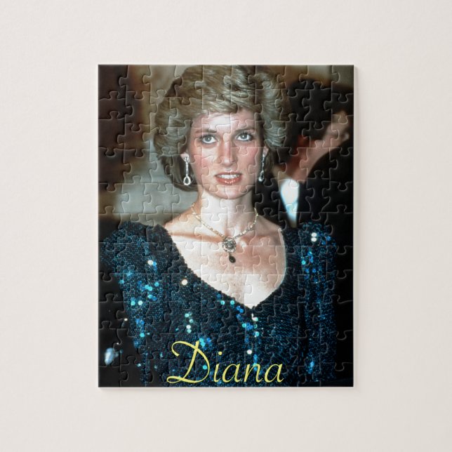 HRH Princess Diana Vienna 1986 Jigsaw Puzzle (Vertical)