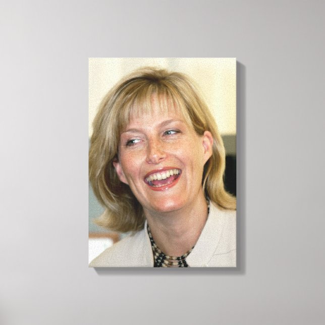 HRH Sophie, Countess of Wessex 2003 Canvas Print (Front)