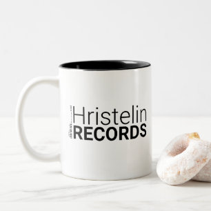 Hristelin RECORDS Two-Tone Coffee Mug
