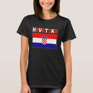 Hrvatska, Croatia, Hrvatska zastava, Croatian Patr T-Shirt