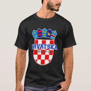 Hrvatska, Croatia, Hrvatska zastava, Croatian Patr T-Shirt