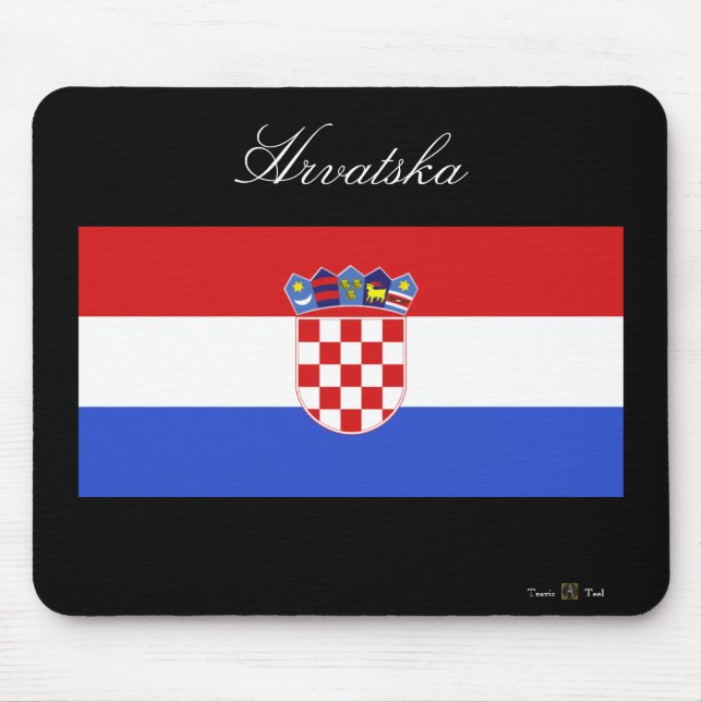 HRVATSKA (CROATIA) MOUSE MAT (Front)