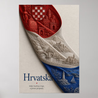 Hrvatska - Gdje baština traje, a ponos pripada. Poster