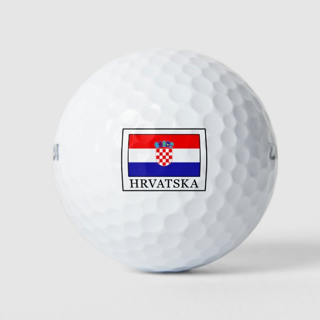 Hrvatska Golf Balls (Front)