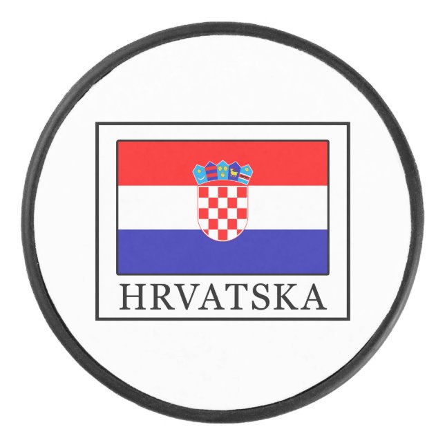 Hrvatska Hockey Puck (Front)
