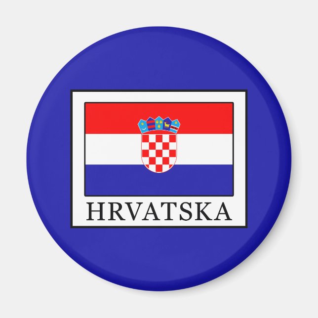 Hrvatska Magnet (Front)