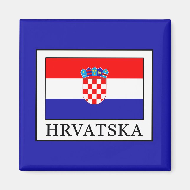 Hrvatska Magnet (Front)