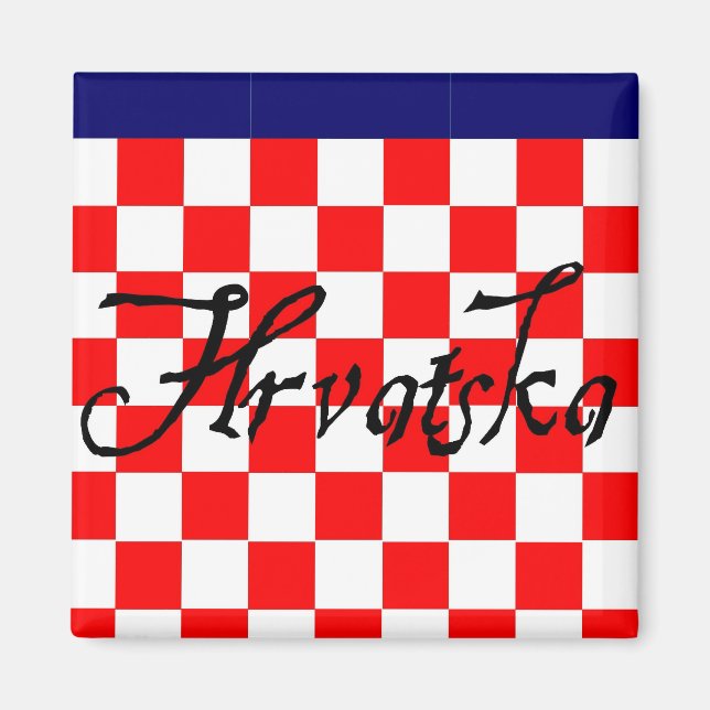 Hrvatska Magnet (Front)