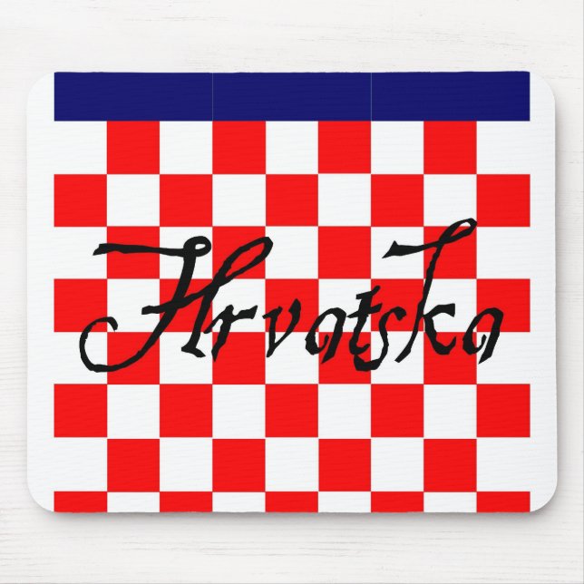 Hrvatska Mousepad (Front)