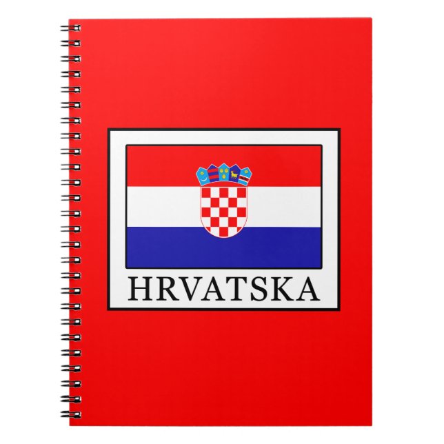 Hrvatska Notebook (Front)