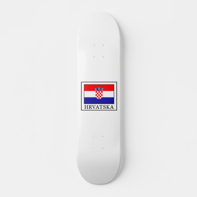 Hrvatska Skateboard (Front)