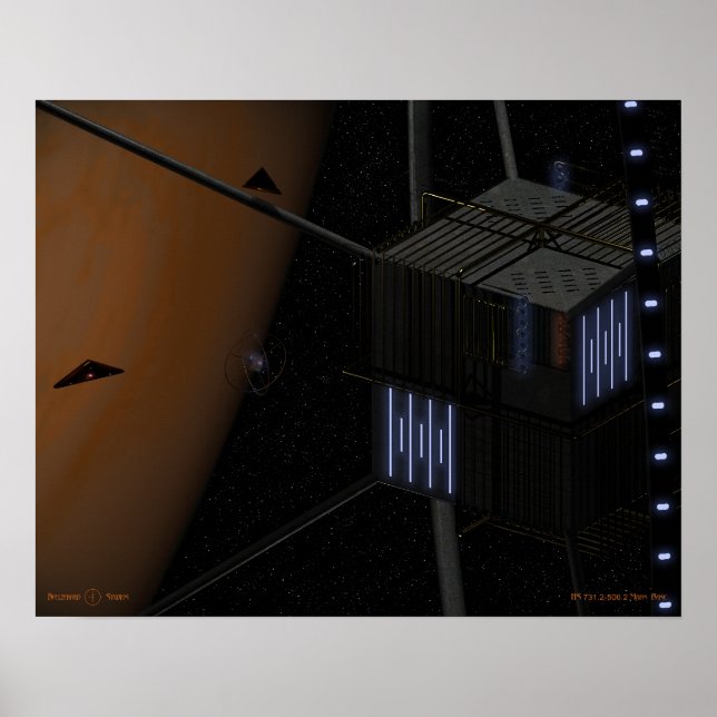 HS 731.2-506.2 Mars Base Poster (Front)