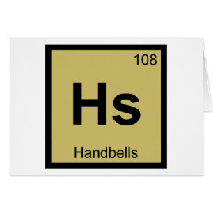 Hs - Handbells Percussion Chemistry Periodic Table
