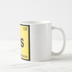 Hs - Huevos Rancheros Chemistry Periodic Table Coffee Mug