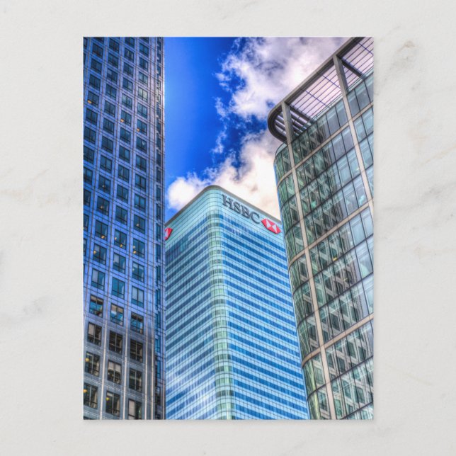 HSBC Tower London Postcard (Front)