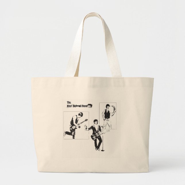 hshlive large tote bag (Front)