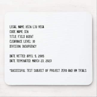 Hsin files mouse mat