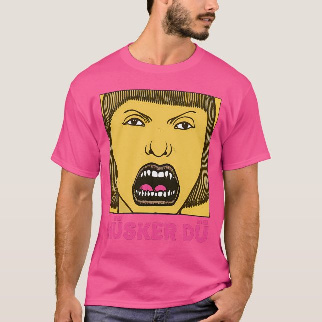 Hsker D  Original Fan Artwork T-Shirt (Front)