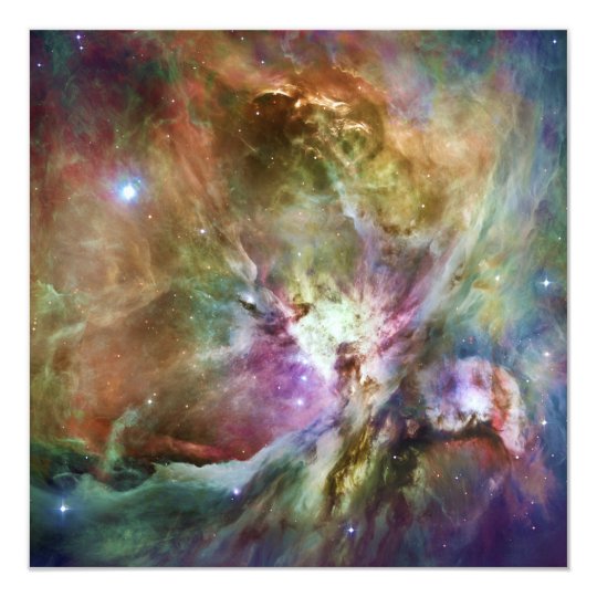 HST Orion Nebula Messier 42 M42 NGC 1976 Card