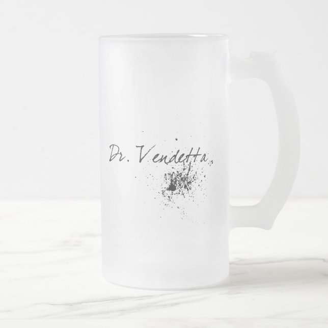 HT Skull of Spade Colour Mug - Dr. Vendetta (Right)