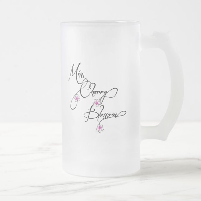 HT Skull of Spade Mug - Miss Cherry Blossom (Right)