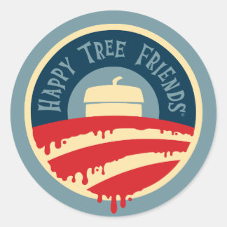 HTF Oh-BAM! Classic Round Sticker