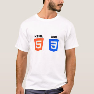 HTML5 and CSS3 Web Developer Design T-Shirt