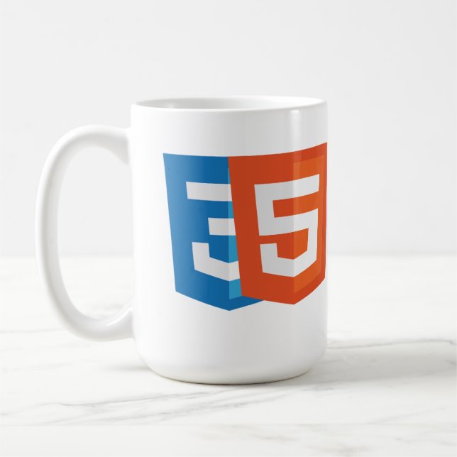 HTML5+CSS3 COFFEE MUG (Left)