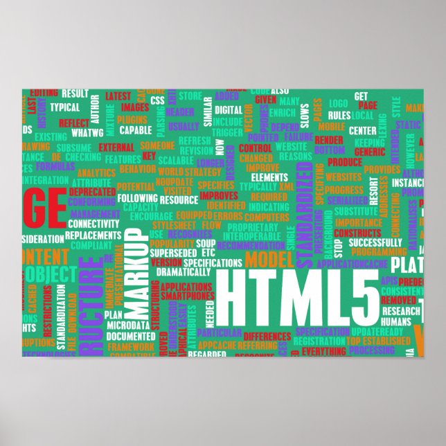 HTML 5 or HTML5 Poster (Front)