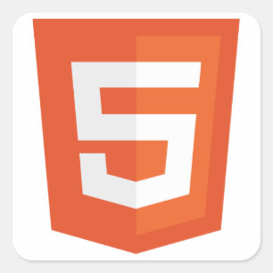 HTML 5 SQUARE STICKER