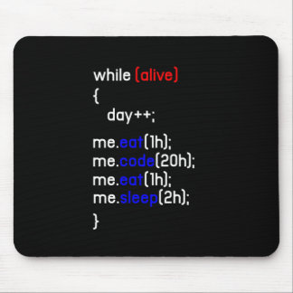HTML Coding Coder Programmer Programming PC Gift Mouse Mat