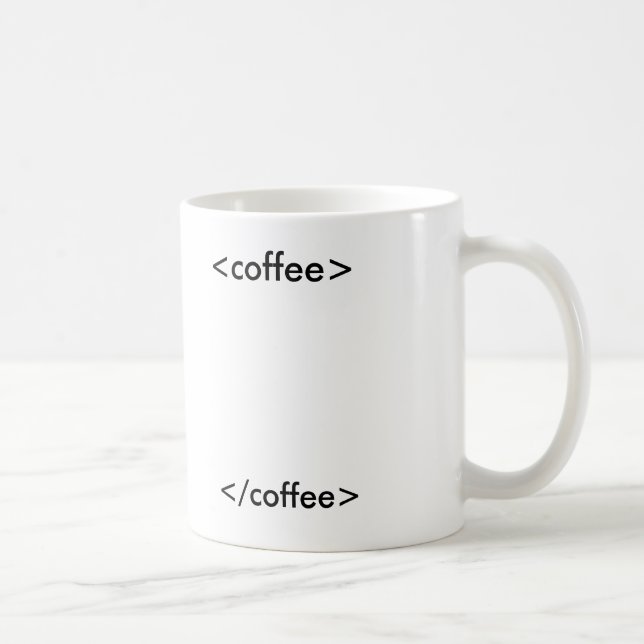 html Coffee Coffee Mug (Right)