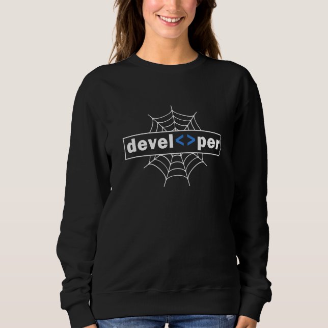 HTML CSS Figma Coder Web Developer & Sweatshirt (Front)