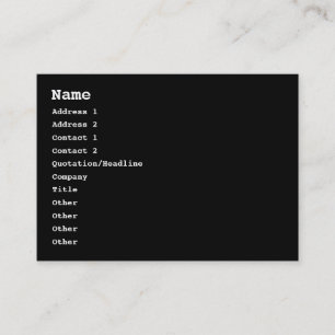 http://ster / html code business card