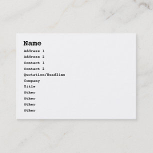 http://ster / html code business card