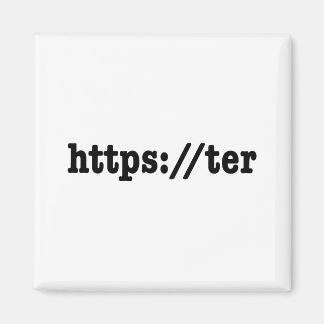 https://ter / html code magnet (Front)