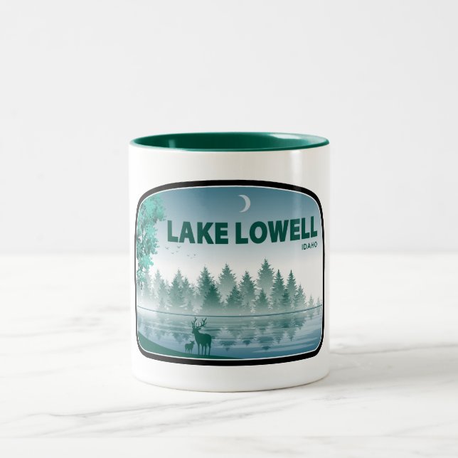 https://www.zazzle.com/lake_lowell_idaho_deer_glas Two-Tone coffee mug (Center)