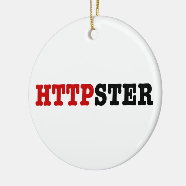 HTTPSTER CERAMIC TREE DECORATION (Left)