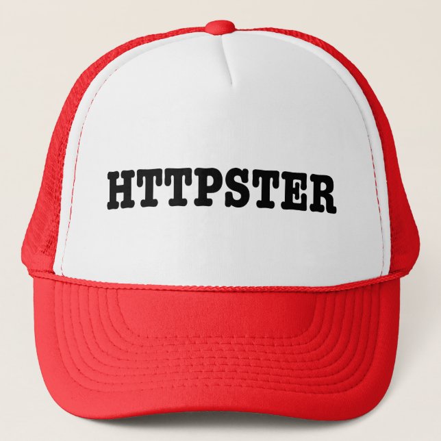 HTTPSTER TRUCKER HAT (Front)