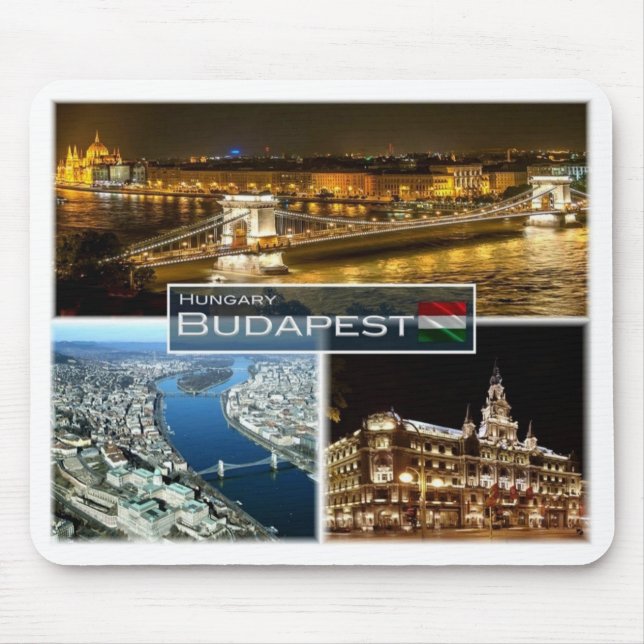 HU Hungary - Budapest - Mouse Mat (Front)
